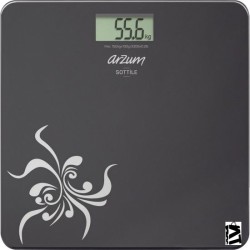 Arzum AR550 Sottile Dijital Cam Banyo Baskülü Siyah