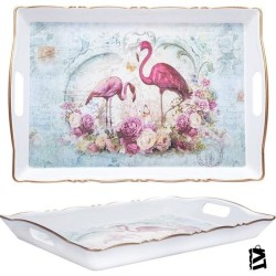 Biev Enj051 Flamıngo Tepsi 48X33Cm
