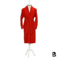 Özdilek Trendy Şal Yaka Bornoz S/m Kırmızı