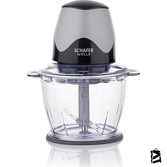 Schafer Welle Doğrayıcı Cam Hazneli Rondo-siyah - Elden Taksitle Sözleşmeli Senetli Alışveriş