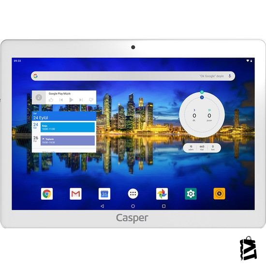 Casper 20 S 1.5/3/32/andr 9.0/10.1 Silver Fhd Tablet Bilgisayar - Elden Taksitle Sözleşmeli Senetli Alışveriş