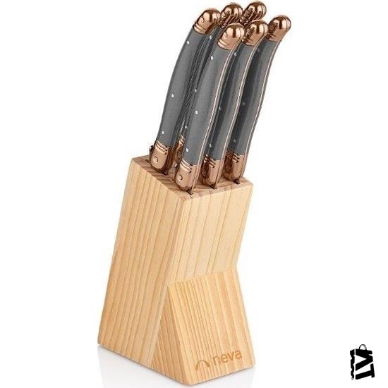 Neva N2745 Sweet Premium Grizay Plus 6 Lı Mini Bıçak Seti - Elden Taksitle Sözleşmeli Senetli Alışveriş
