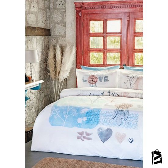 özdilek Nevresim Takımı Rnf Ck Dream Love Mavi - Elden Taksitle Sözleşmeli Senetli Alışveriş