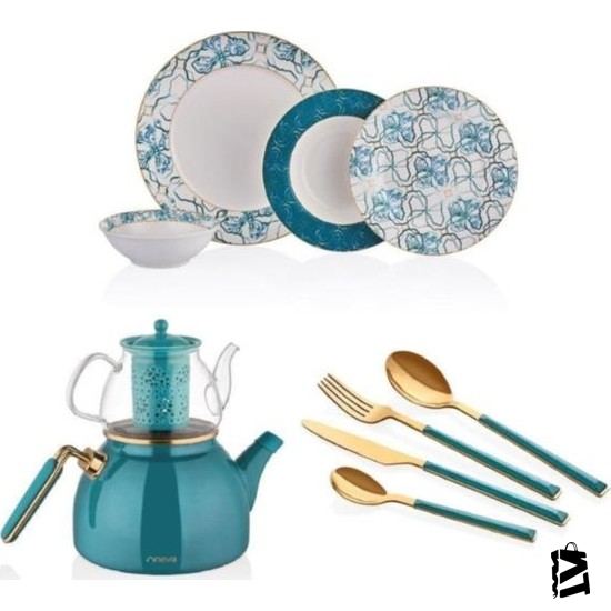 Neva N2813 Mentol Esinti 3 öğün 1 Set - Elden Taksitle Sözleşmeli Senetli Alışveriş