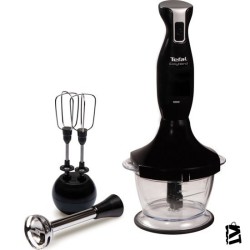 Tefal HB1838TR Easyblend El Blender Seti, 1000 Watt, 1 L, Siyah, 9100039405