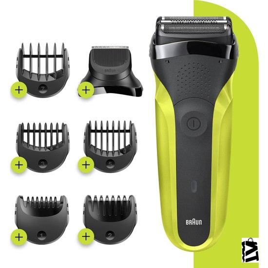 Braun 3 Serisi 300 Bt 3’ü 1 Arada Kuru Kullanım Kablosuz Tıraş  Makinesi - Elden Taksitle Sözleşmeli Senetli Alışveriş