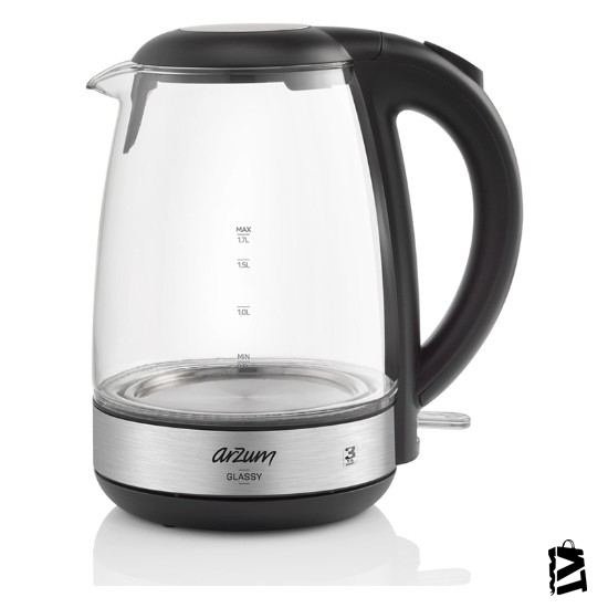 Arzum Ar3071 Glassy Su Isıtıcısı - Cam - Elden Taksitle Sözleşmeli Senetli Alışveriş
