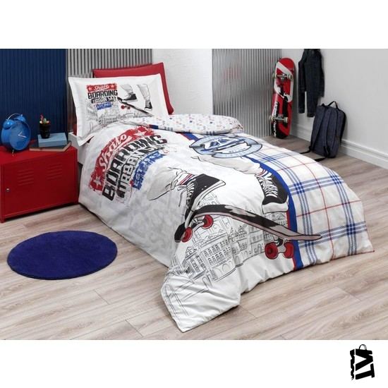 özdilek Skate Tek Kişilik Nevresim Takımı - Elden Taksitle Sözleşmeli Senetli Alışveriş