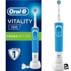 Oral-B Vitality 100 Cross Action Mavi Şarjlı Diş Fırçası