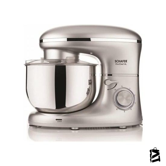 Schafer Prochef Xl Stand Mikser 5 Lt - Gümüş - Elden Taksitle Sözleşmeli Senetli Alışveriş