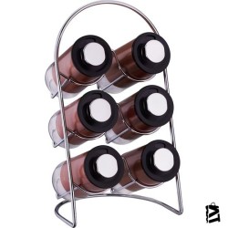 Korkmaz Stora Plus Rosegold 7 Parça Baharat Seti