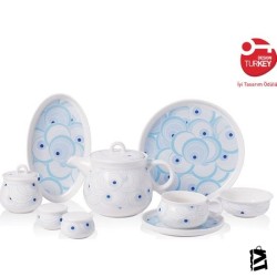 Korkmaz Aşiyan Collection 30 Parça Kahvaltı Takımı