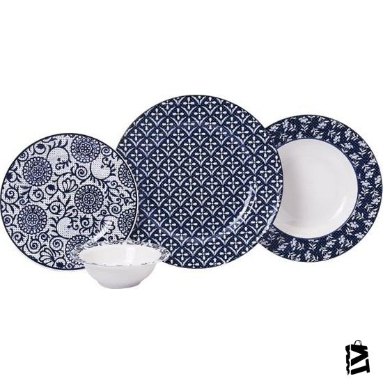 Korkmaz Vanessa Collection 24 Parça Yuvarlak Yemek Takımı A8879 - Elden Taksitle Sözleşmeli Senetli Alışveriş