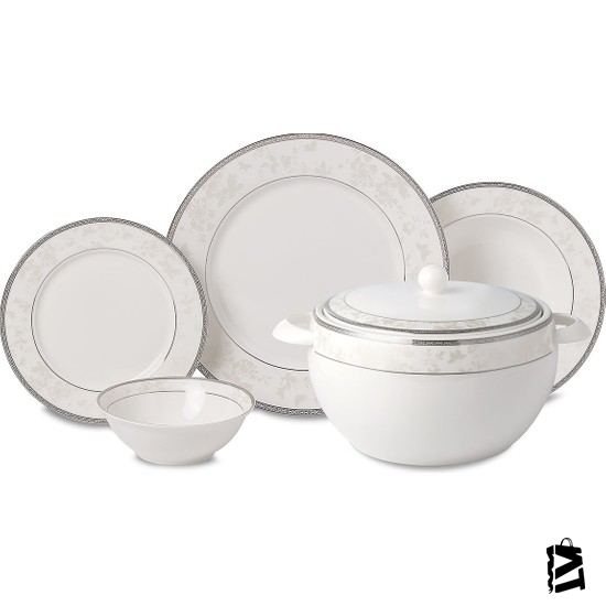 Korkmaz Perla Collection 60 Parça Yemek Takımı - Elden Taksitle Sözleşmeli Senetli Alışveriş