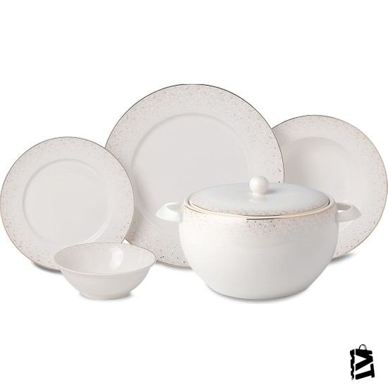 Korkmaz Perla Collection 60 Parça Yemek Takımı - Elden Taksitle Sözleşmeli Senetli Alışveriş