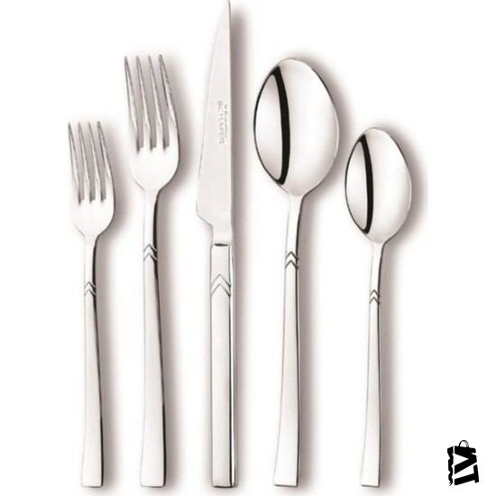 Schafer Sharp 72 Parça çatal Bıçak Kaşık Takımı - Xxx06 - Elden Taksitle Sözleşmeli Senetli Alışveriş