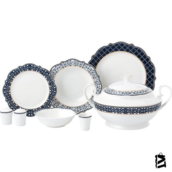 Korkmaz Eliza Collection 60 Parça Yuvarlak Yemek Takımı - Elden Taksitle Sözleşmeli Senetli Alışveriş