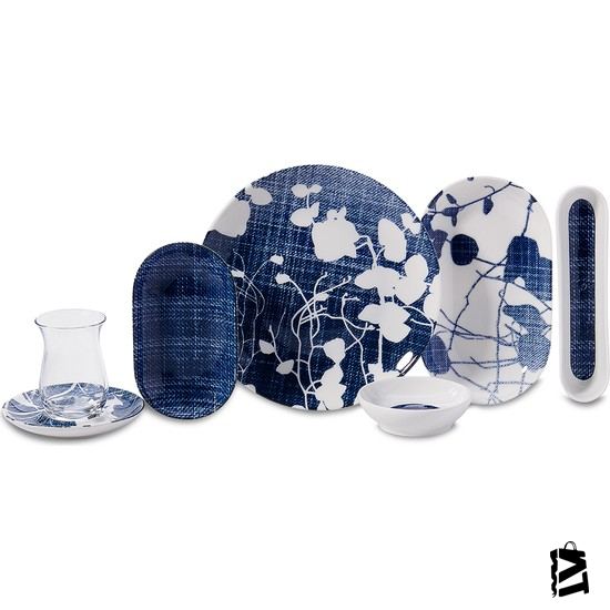 Korkmaz Gardena Collection 28 Parça Kahvaltı Takımı - Elden Taksitle Sözleşmeli Senetli Alışveriş