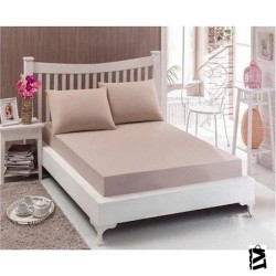 Özdilek Trendy Fitted Çarşaf 160X200 cm Çift Kişilik Bej