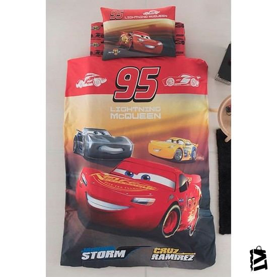 özdilek Ranforce Nevresim Takımı Disney Lisanslı Mc Queen Cars - Elden Taksitle Sözleşmeli Senetli Alışveriş