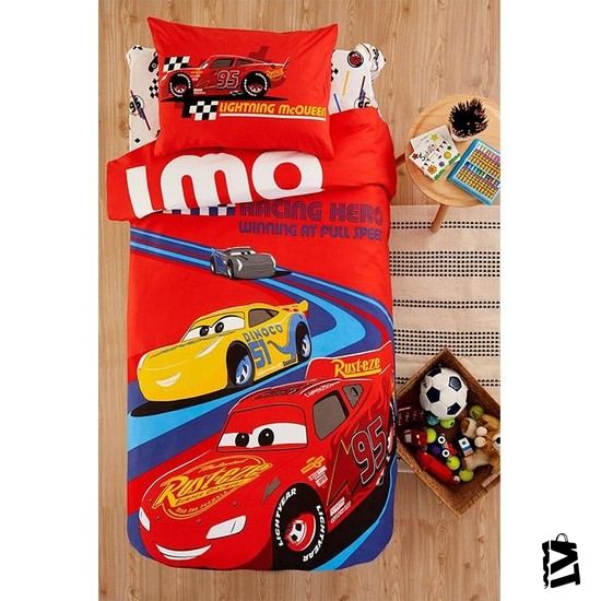 özdilek Ranforce Nevresim Takımı Disney Lisanslı Cars Racing Hero - Elden Taksitle Sözleşmeli Senetli Alışveriş