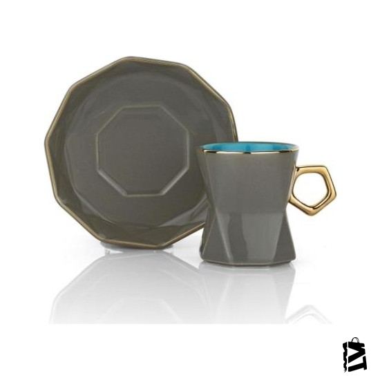 Schafer Vogue 6lı Kahve Fincan Takımı - Elden Taksitle Sözleşmeli Senetli Alışveriş