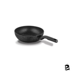 Korkmaz Granit Indüksiyonlu Wok Tava 24 cm Ornella A1118