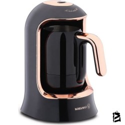 Korkmaz Kahvekolik Deluxe Otomatik Kahve Makinesi Siyah/rose A860-09