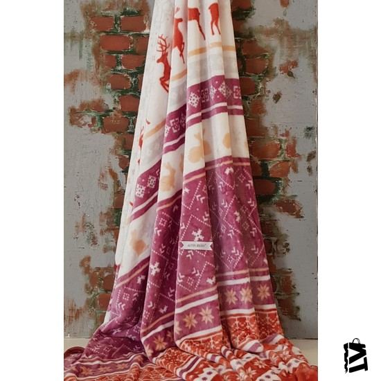 Özdilek Desenli Soft Battaniye Tek Kişilik Wishes 150X220 cm