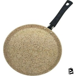 Falez Creamy Krep Tava 24 cm Krem