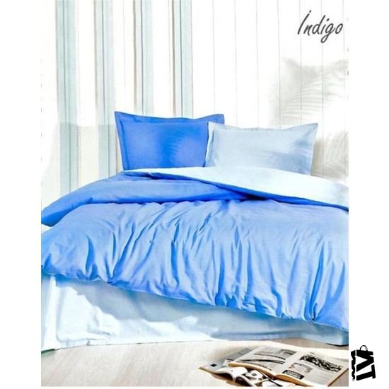 özdilek Colormix çift Kişilik Nevresim Takımı Indigo-mavi - Elden Taksitle Sözleşmeli Senetli Alışveriş