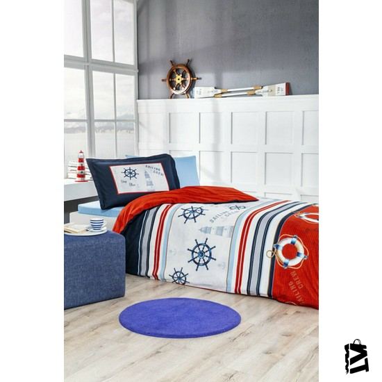 özdilek Deep Blue Mavi Tek Kişilik Nevresim Takımı - Elden Taksitle Sözleşmeli Senetli Alışveriş