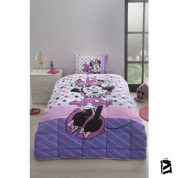 Özdilek Disney Minnie Mouse Trend Lisanslı Tek Kişilik Uyku Seti Fitted Çarşaf