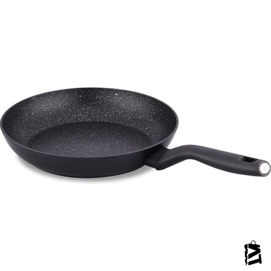 Korkmaz Nora Granit Tava 28 Cm X 4,6 Cm. Siyah - Elden Taksitle Sözleşmeli Senetli Alışveriş
