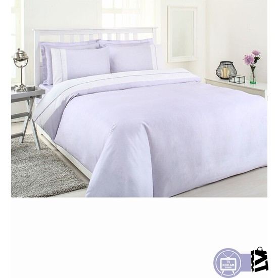 Özdilek Soft Linen Çift Kişilik Saten Nevresim Takımı
