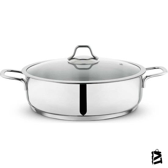 Schafer Held çelik Basık Tencere 30 Cm 2 Parça Inox - Elden Taksitle Sözleşmeli Senetli Alışveriş