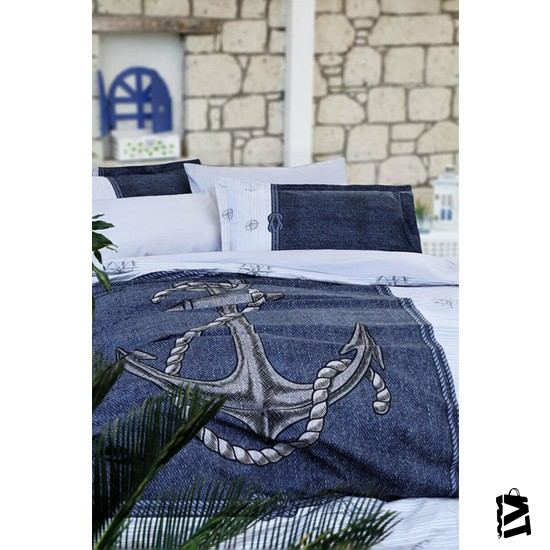 özdilek özdilek Pike Tk Rf çift Kişilik Gri Anchor Denim - Elden Taksitle Sözleşmeli Senetli Alışveriş