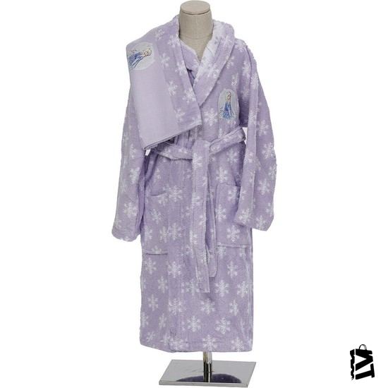 Özdilek Frozen Spirit Disney Lisanslı Çocuk Havlu Bornoz Seti 11/12 Yaş