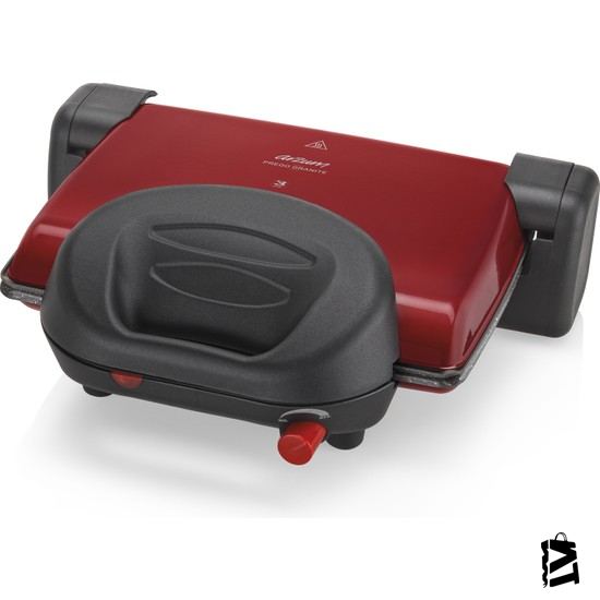 Arzum Ar2012 Prego Granite Izgara Ve Tost Makinesi Kırmızı - Elden Taksitle Sözleşmeli Senetli Alışveriş