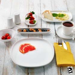 Schafer Favor Kahvaltı Takımı-36 Parça-Beyaz