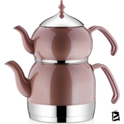 Korkmaz Rena Çaydanlık Takımı Rosegold A226-02
