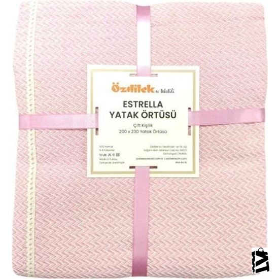 özdilek Yatak örtüsü Butik Estrella Pudra 200*230 - Elden Taksitle Sözleşmeli Senetli Alışveriş