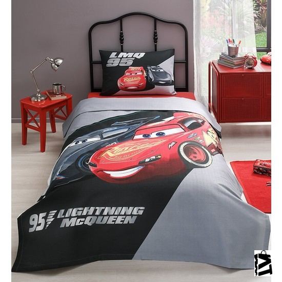 özdilek Tek Kişilik Lastikli Fitted çarşaf Pike Takımı Cars Lmq95 - Elden Taksitle Sözleşmeli Senetli Alışveriş
