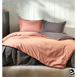 Özdilek Nevresim Takımı Tek Kişilik Terra Antrasıt Colormıx Duz
