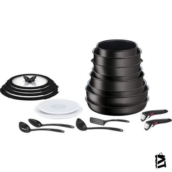 Tefal Ingenio Exception Titanyum 6x 20 Parça Tava Tencere Seti - 2100125492 - Elden Taksitle Sözleşmeli Senetli Alışveriş