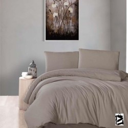 Schafer Soft Gofre Çift Kişilik Nevresim Tkm-4parça