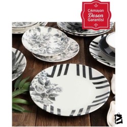 Neva N3200 Gülbağ 24 Parça Yemek Takımı