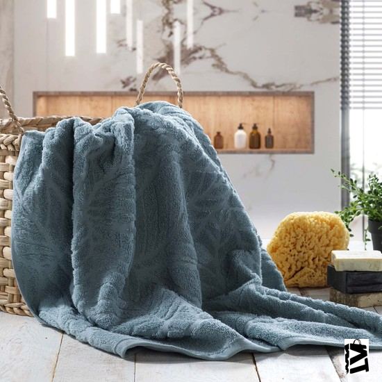 Leaf 50x90 Mavi Havlu 3s433-34905-mav01 - Elden Taksitle Sözleşmeli Senetli Alışveriş