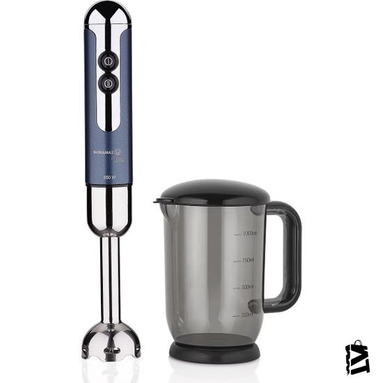 Korkmaz Mia Duo Blender Set - Azura/krom - Elden Taksitle Sözleşmeli Senetli Alışveriş