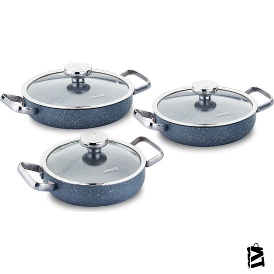 Korkmaz Stona 6 Parça Omlet Set A2862 - Elden Taksitle Sözleşmeli Senetli Alışveriş